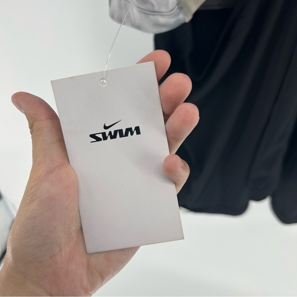 Nike Swim Layered Tankini Top Women's 3X Black Grey Tie Dye Top NESSC381-001 - Picture 11 of 12